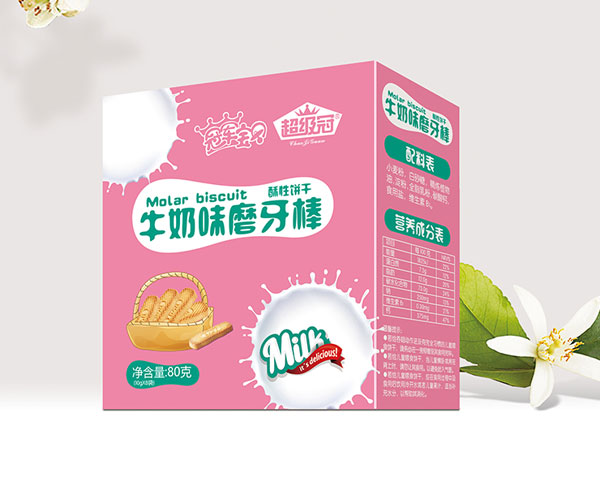 冠軍寶貝超級冠牛奶味磨牙棒