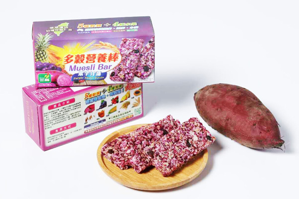 三機谷諾粒紫薯營養(yǎng)棒