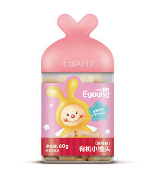 一揚有機(jī)小饅頭-草莓口味