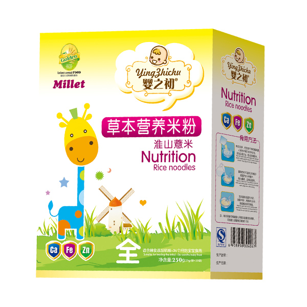 嬰之初草本營(yíng)養(yǎng)米粉淮山薏米盒裝