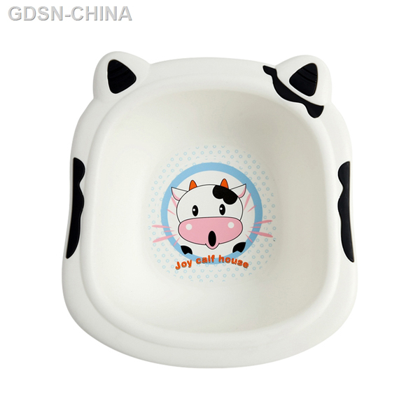 青蛙嘟迪可愛奶牛臉盆黑色(小號)