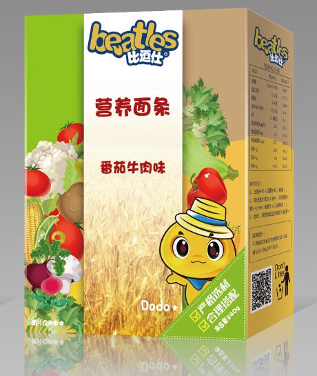 比逗仕營(yíng)養(yǎng)面條-番茄牛肉味