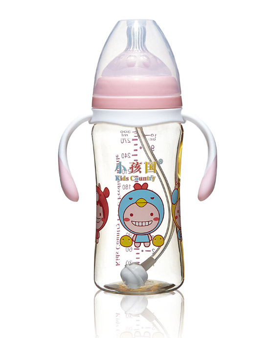 小孩國寬口時尚自動PPSU安全奶瓶粉色300ML.jpg 小孩國寬口時尚自動PPSU安全奶瓶粉色300ML.jpg