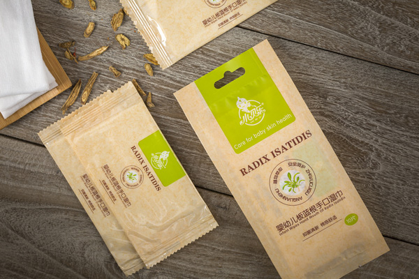 小貝樂嬰幼兒板藍(lán)根手口濕巾