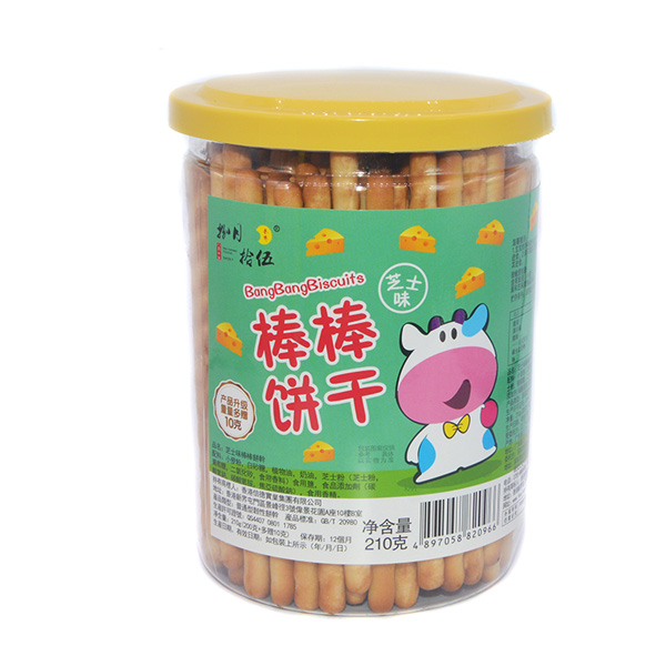 捌月拾伍棒棒餅干芝士210g