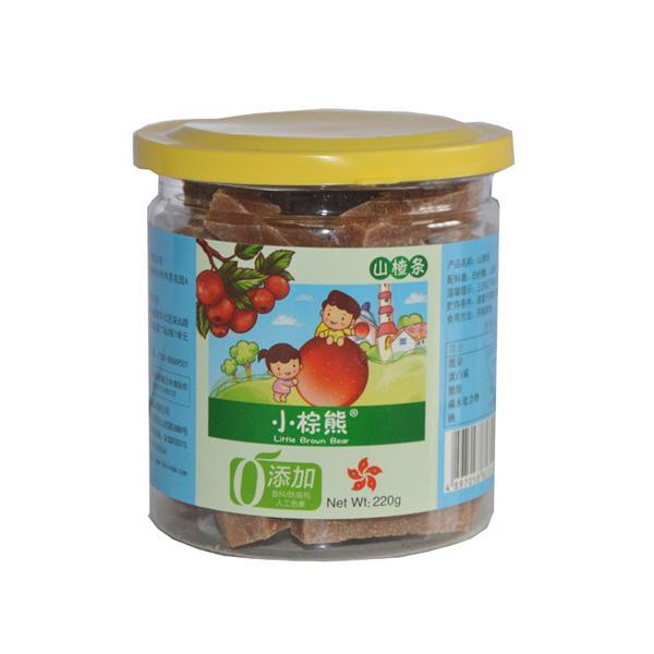 小棕熊山楂條易拉罐
