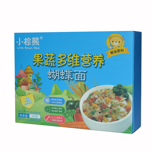 小棕熊果蔬多維營(yíng)養(yǎng)蝴蝶面橫盒