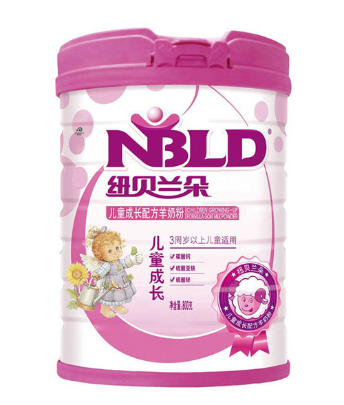 紐貝蘭朵兒童成長(zhǎng)配方羊奶粉800克