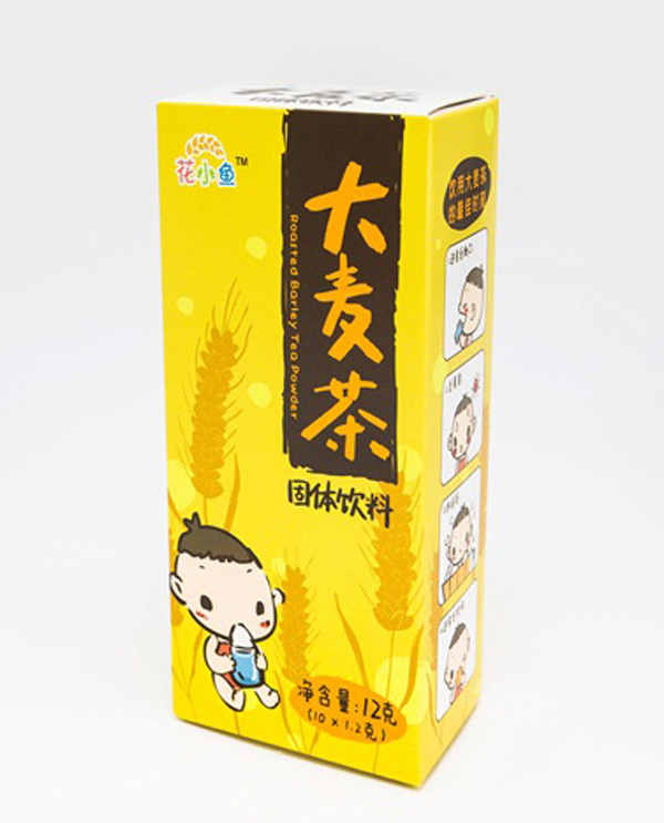 花小魚大麥茶固體飲料12g