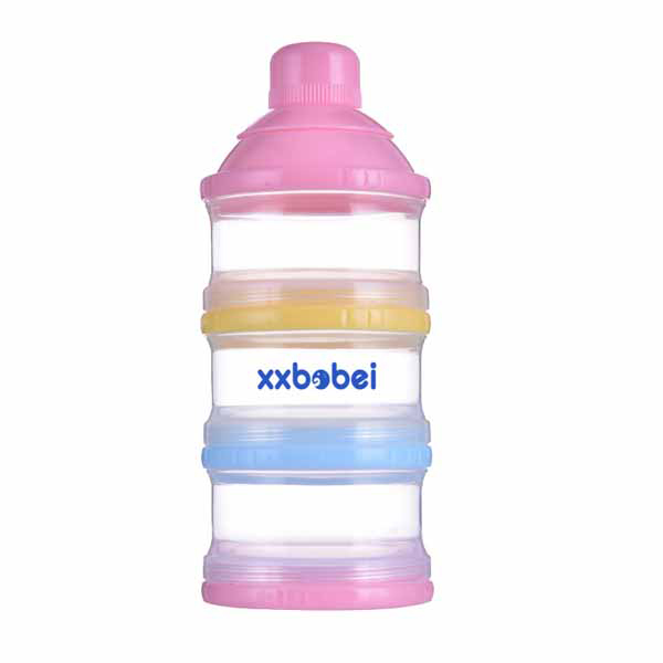 邦貝小象奶粉盒粉色