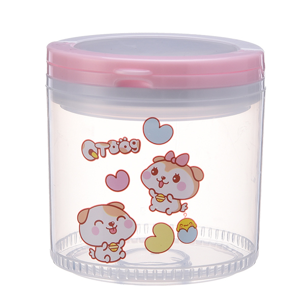 邦貝小象密封保鮮盒粉色大款