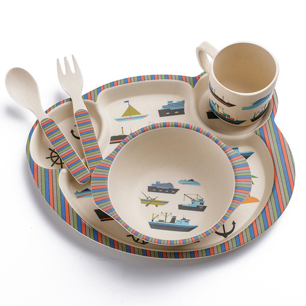 邦貝小象兒童卡通餐盤(pán)4