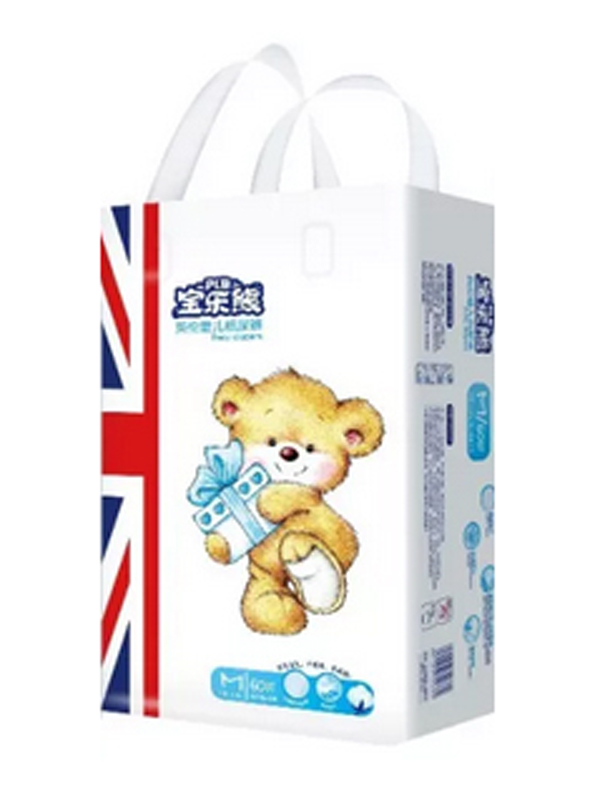 寶樂(lè)熊英倫紙尿褲M