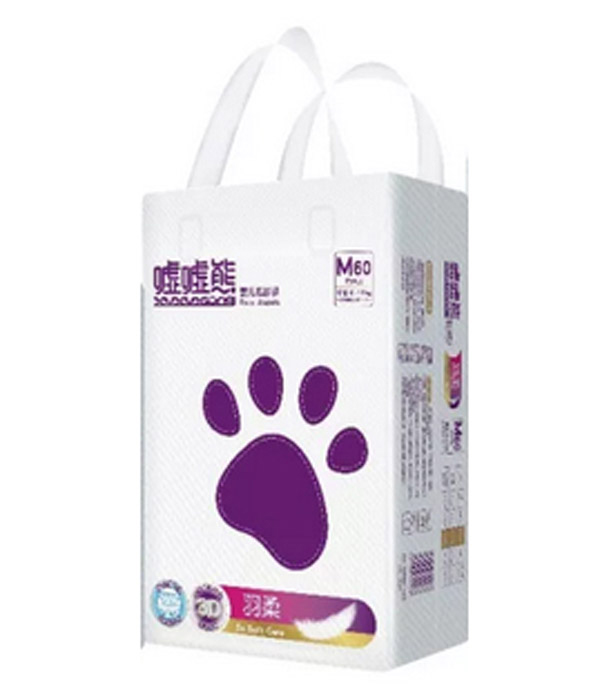 噓噓熊羽柔紙尿褲M60
