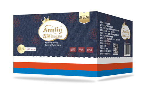 安琳嬰兒紙尿褲潮流裝S碼(箱)