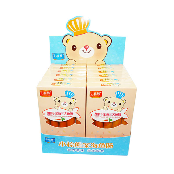 小棕熊胡蘿卜深海三文魚(yú)腸盒裝