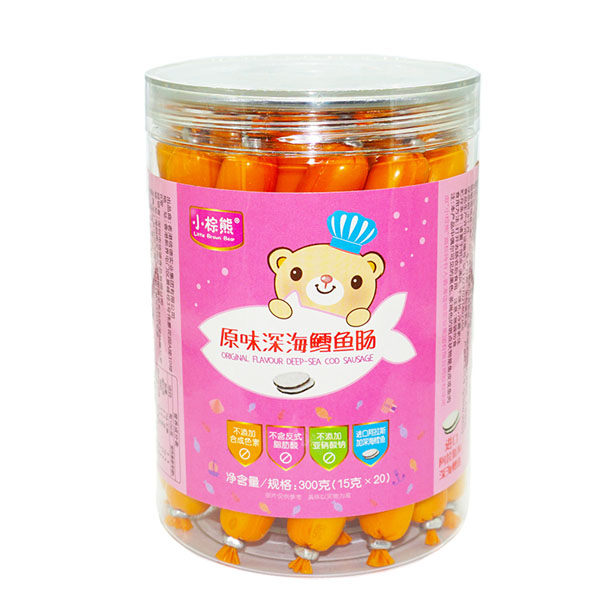 小棕熊原味深海鱈魚(yú)腸