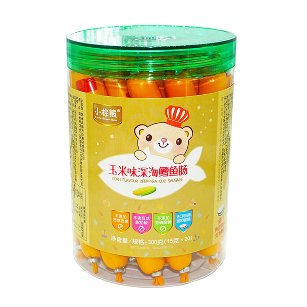 小棕熊玉米味深海鱈魚(yú)腸