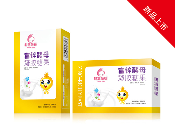 聰惠萌葆富鋅酵母凝膠糖果