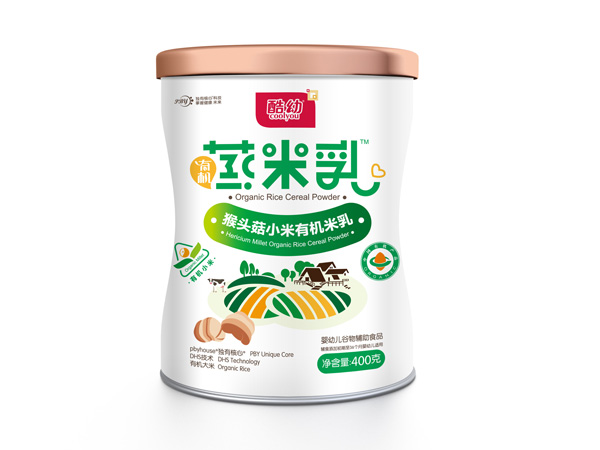 酷幼猴頭菇有機(jī)蒸米乳