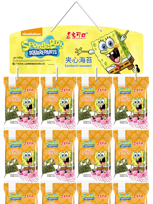 香當(dāng)可口海綿寶寶系列-夾心海苔.jpg 香當(dāng)可口海綿寶寶系列-夾心海苔.jpg