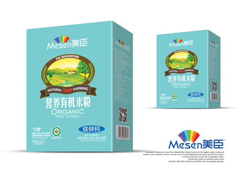 美臣營養(yǎng)有機米粉-鐵鋅鈣盒裝