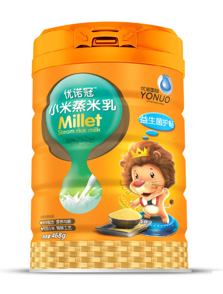 優(yōu)諾冠益生菌護暢小米蒸米乳