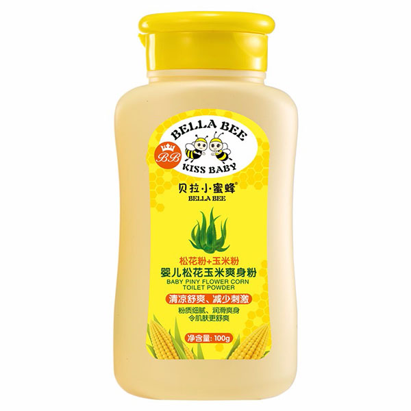 貝拉小蜜蜂松花玉米爽身粉.jpg 貝拉小蜜蜂松花玉米爽身粉.jpg