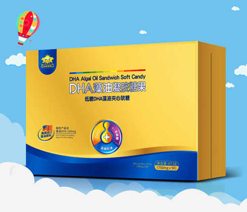 金盾愛(ài)嬰DHA藻油凝膠糖果