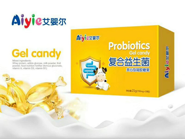 艾嬰爾復合益生菌夾心型凝膠糖果