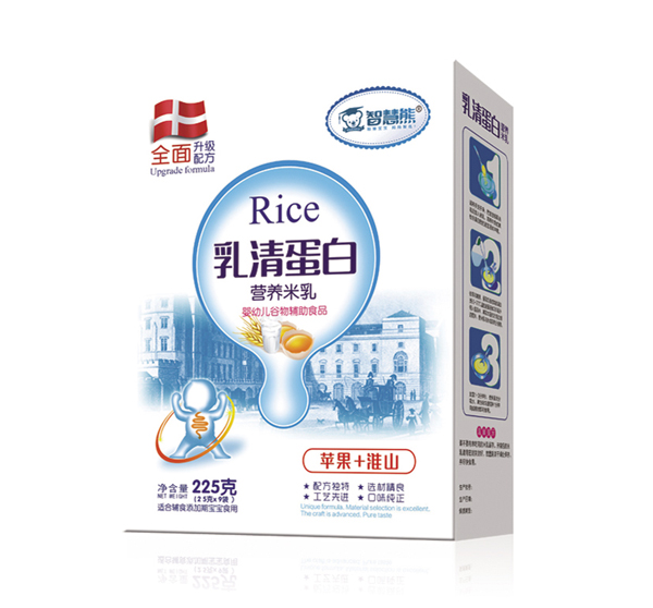 智慧熊乳清蛋白營養(yǎng)米乳-蘋果淮山