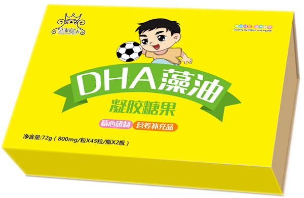 皇家聰寶DHA 藻油凝膠糖果禮盒裝