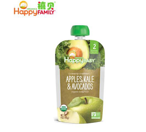 禧貝牛油果蘋果羽衣甘藍泥