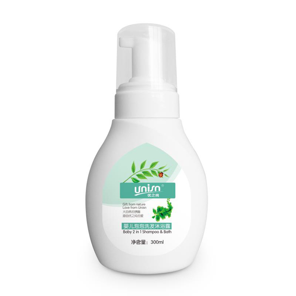 優(yōu)之純嬰兒泡泡洗發(fā)沐浴露