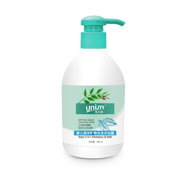 優(yōu)之純嬰兒海洋礦物洗發(fā)沐浴露300ml
