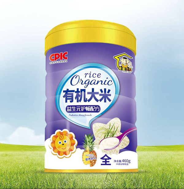 英皇貝貝有機(jī)大米-益生元護(hù)暢配方