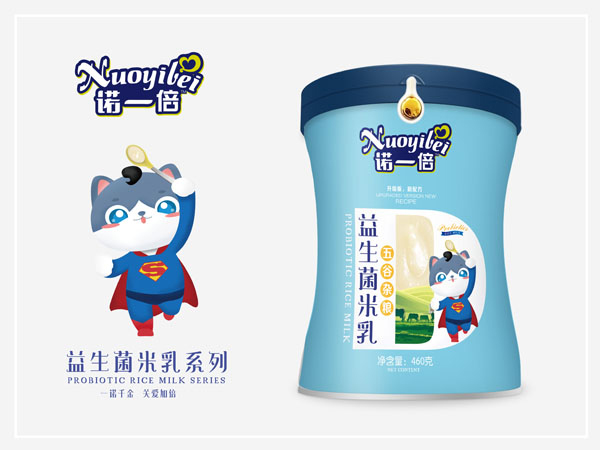 諾一倍益生菌米乳-五谷雜糧 桶裝