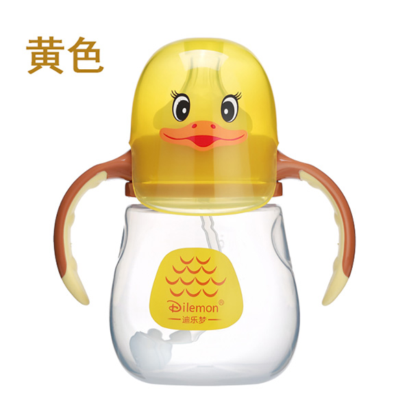 迪樂夢(mèng)PP奶瓶5143黃色