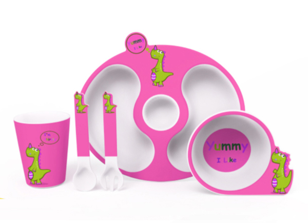 嘜博爾探知抗菌五件套 粉色