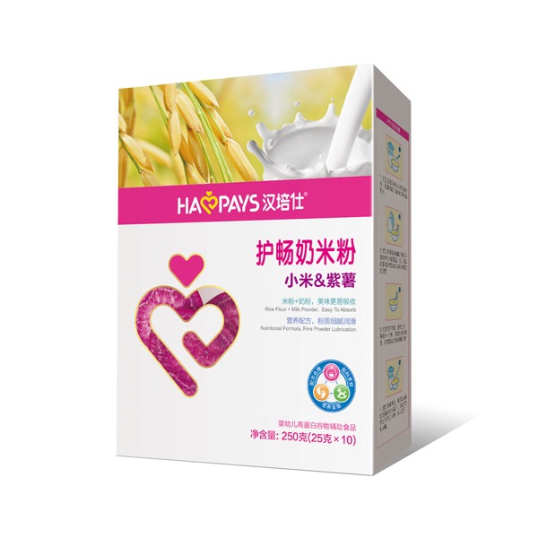 漢培仕護(hù)暢奶米粉-小米紫薯盒裝
