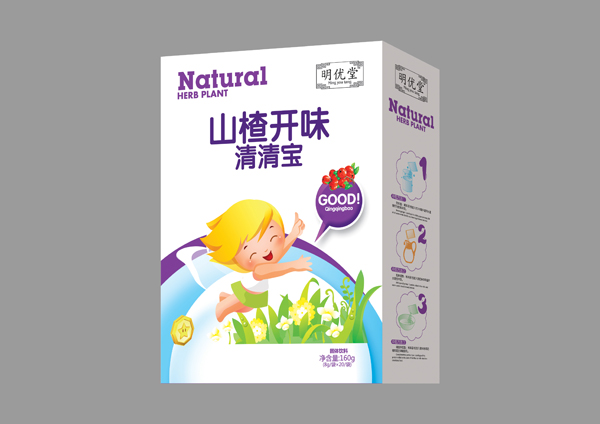 明優(yōu)堂山楂開胃清清寶 盒裝