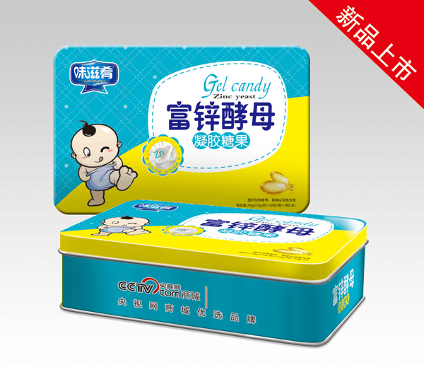 味滋肴富鋅酵母凝膠糖果