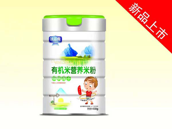 味滋肴有機營養(yǎng)米粉-核桃蓮子 桶裝