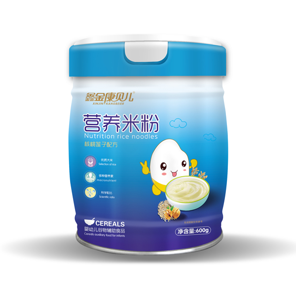 鑫金康貝爾營(yíng)養(yǎng)米粉-核桃蓮子配方