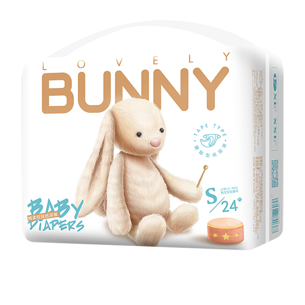 邦尼兔綿柔安撫紙尿褲S24