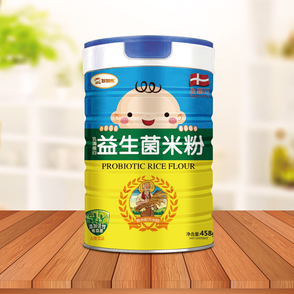 智慧熊乳清蛋白益生菌米粉