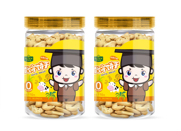 好娃娃數(shù)字餅干