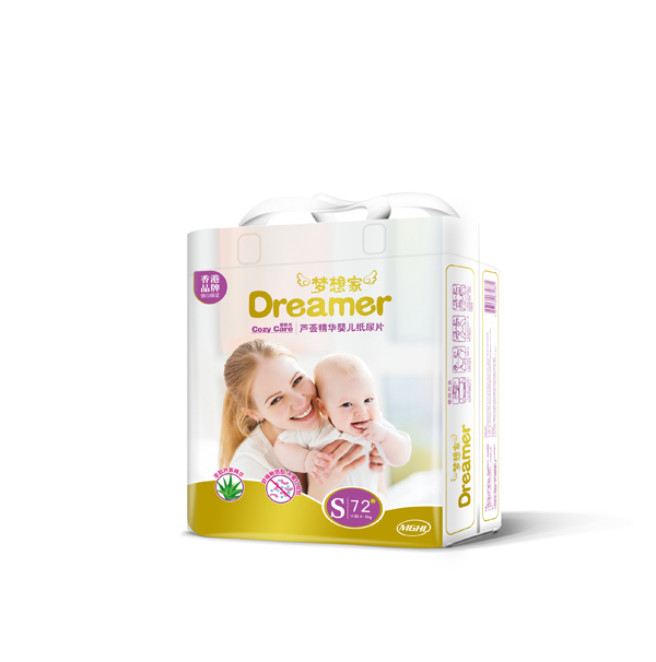 柔非凡夢想家蘆薈精華嬰兒紙尿片S72