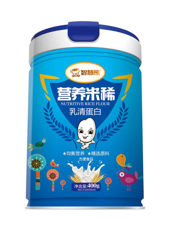 智慧熊營(yíng)養(yǎng)米稀-乳清蛋白 聽(tīng)裝