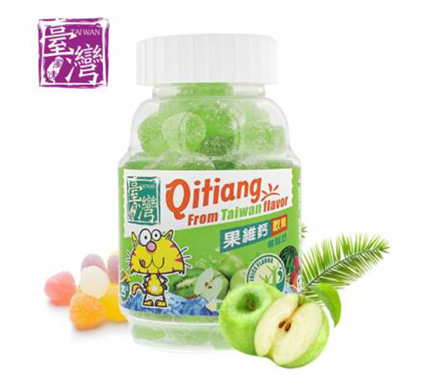 齊天蓋 果維鈣軟糖 220g